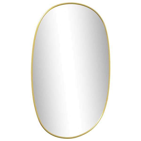vidaXL Väggspegel guld 50x35 cm Guld