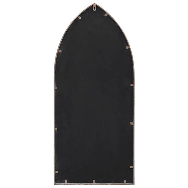 vidaXL Spegel sandfärgad 100x45 cm järn för inomhusbruk Creme
