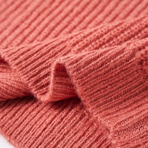 vidaXL Stickad tröja för barn rosa 128 Rosa