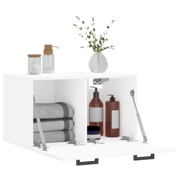 vidaXL Väggskåp vit 60x36,5x35 cm konstruerat trä Vit