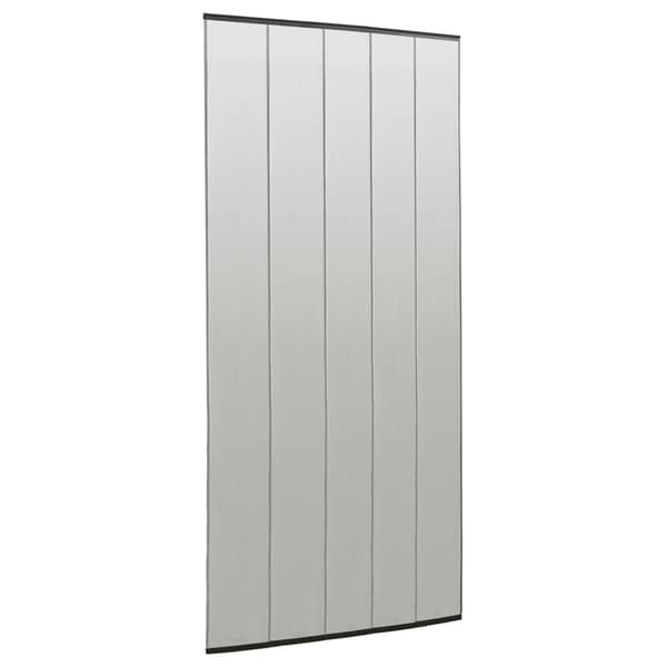 vidaXL Insektsnät för dörr svart 100x220 cm polyester art