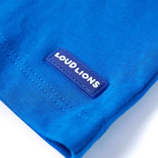 vidaXL T-shirt för barn ljusblå 128 Blå