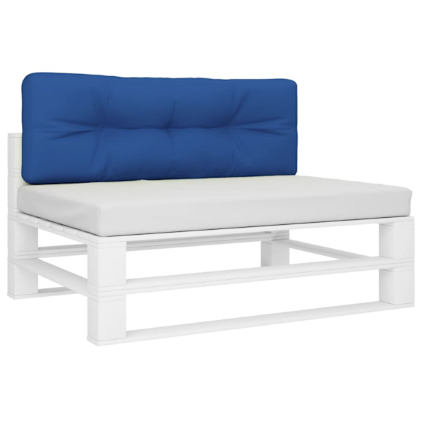 vidaXL Palldyna kungsblå 120x40x12 cm tyg Blå