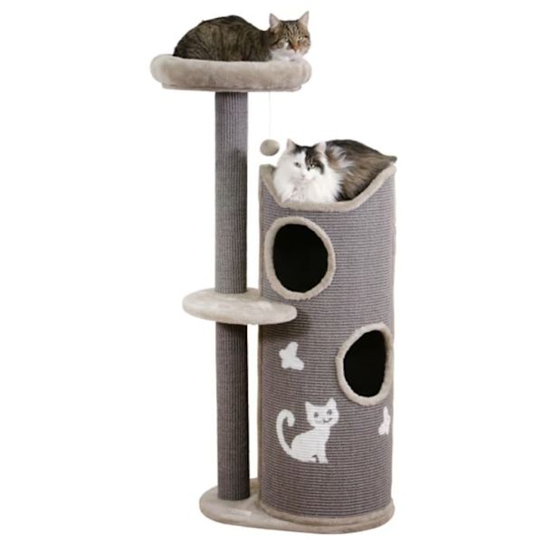 Kerbl Katt Klösträd Tiana 130cm grå grå