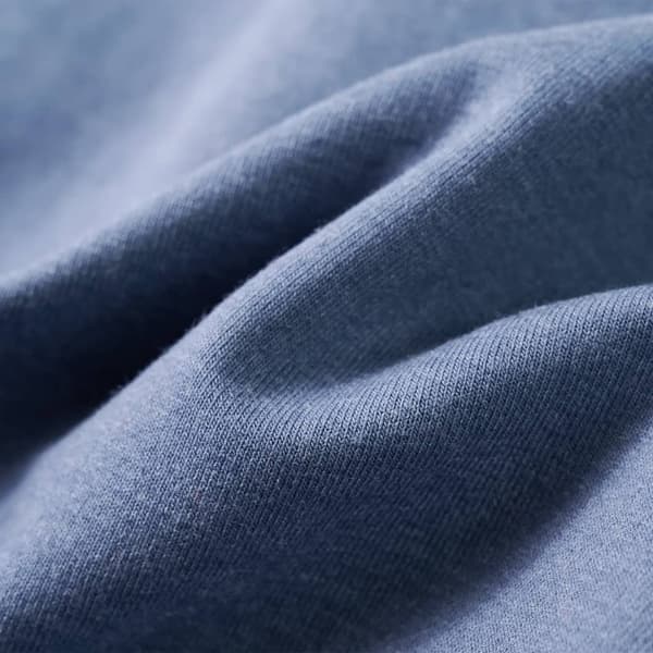 vidaXL Barnhoodie blå melange 140 Blå