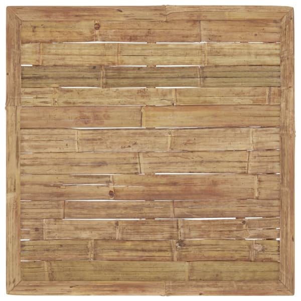 vidaXL Trädgårdsbord 65x65x30 cm bambu Brun