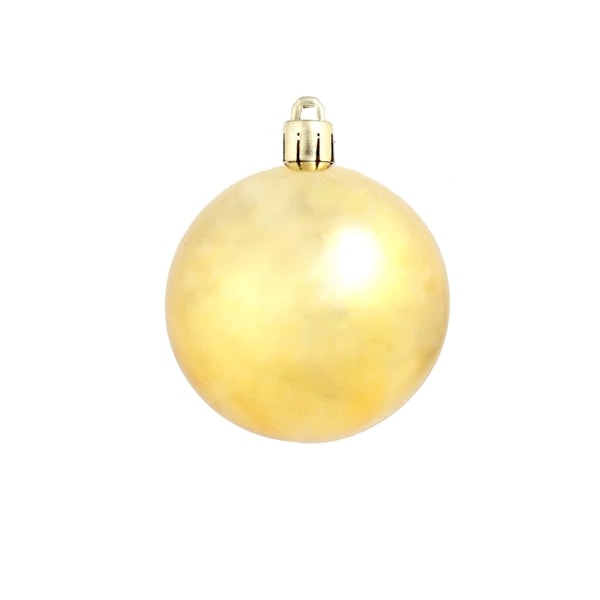 vidaXL Julgranskulor 100 delar set 3/4/6 cm guld Guld