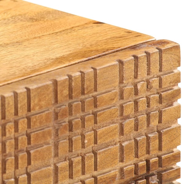 vidaXL Skänk 45x30x75 cm massivt mangoträ Brun