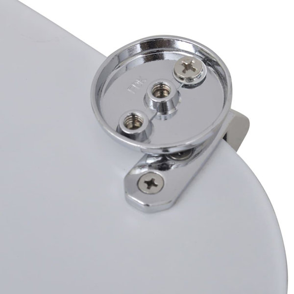 vidaXL Toalettsitsar med lock 2 st MDF klapperstenar multifärg