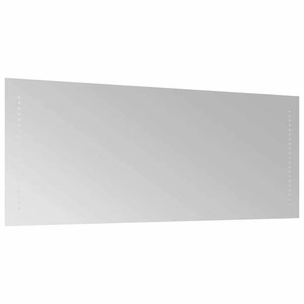 vidaXL Badrumsspegel LED 100x40 cm Transparent