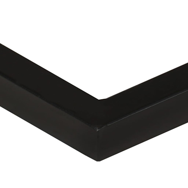 vidaXL U-format sidobord 45x30x61 cm massivt mangoträ Brun