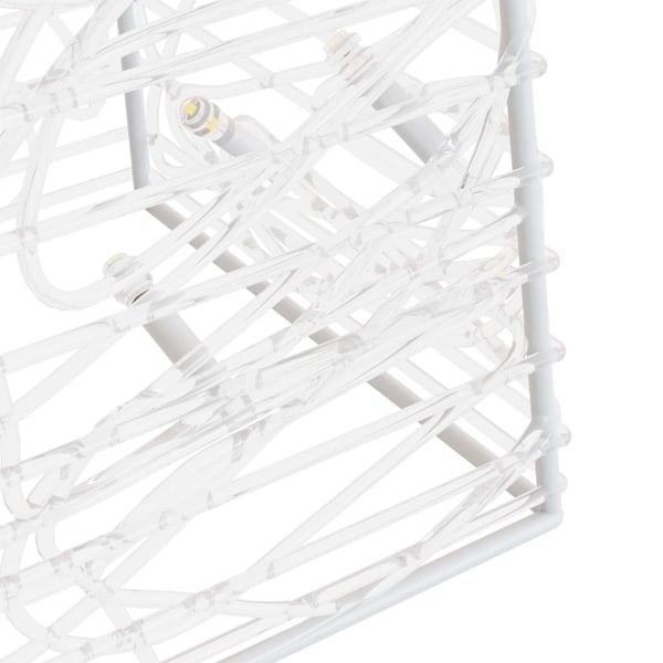 vidaXL Ljuskoner LED set akryl flerfärgad 60/90/120 cm multifärg