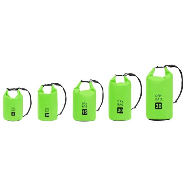 vidaXL Vattentät packpåse grön 30 L PVC