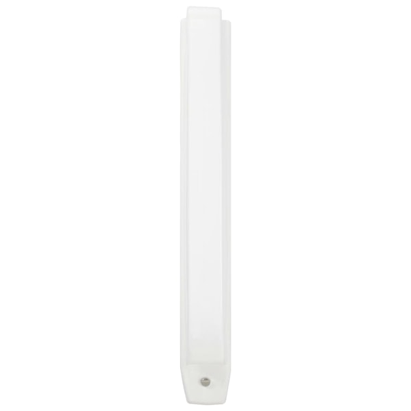 vidaXL Skiljevägg för urinal keramik vit Vit