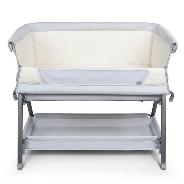 Baninni Babysäng Elia 92x55x82 cm ljusgrå grå