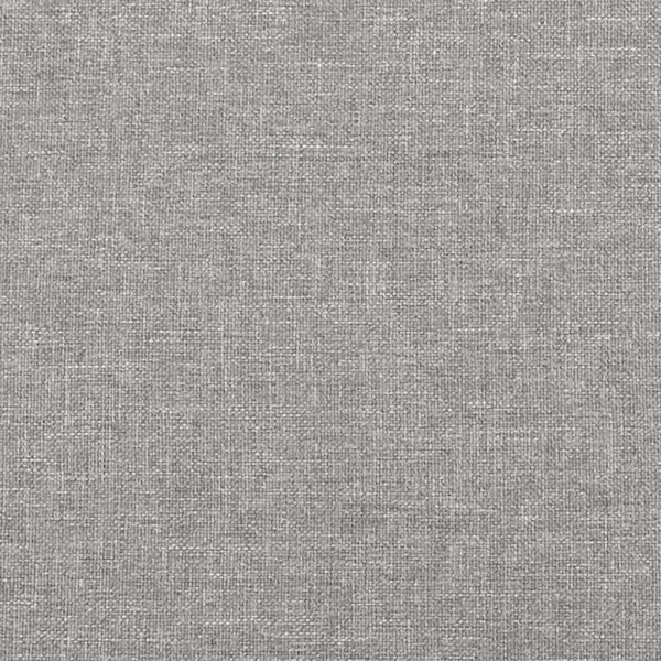 vidaXL Sängram ljusgrå 180x200 cm tyg Grå