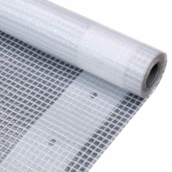 vidaXL Leno presenning 260 g/m² 1,5x15 m vit Vit