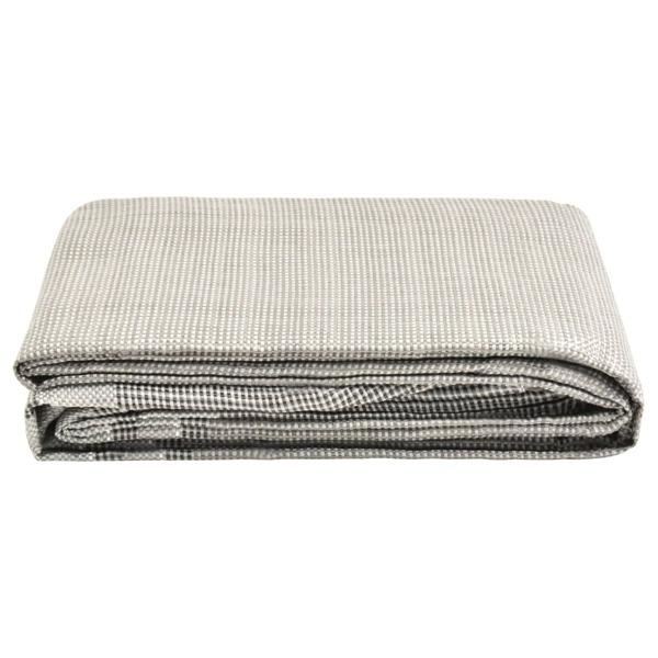 vidaXL Tältmatta 700x250 cm mörkgrå Grå