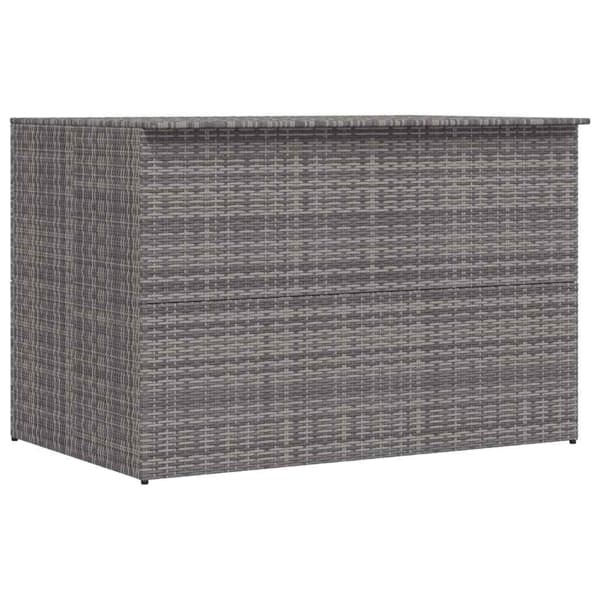 vidaXL Dynbox grå 150x100x100 cm konstrotting grå