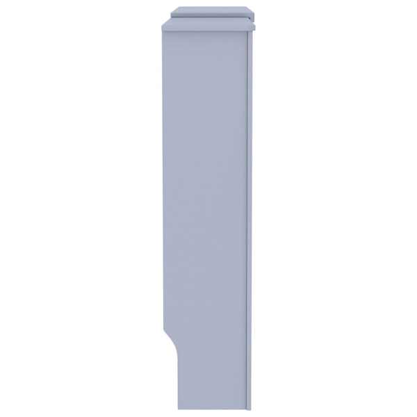 vidaXL Elementskydd MDF grå 205 cm grå