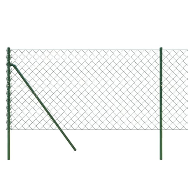 vidaXL Gunnebostängsel grön 1,1x10 m Grön