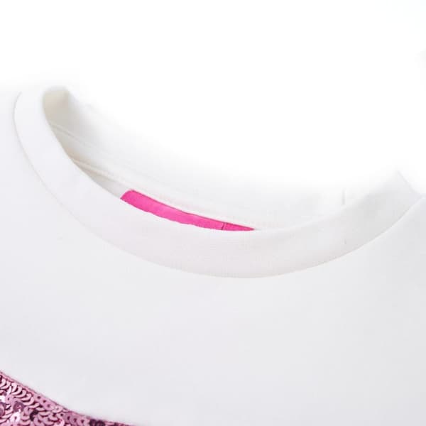 vidaXL Tröja för barn hallonrosa 104 Rosa