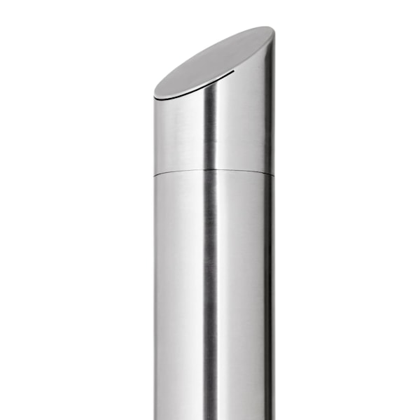 vidaXL Utedusch 220 cm rostfritt stål