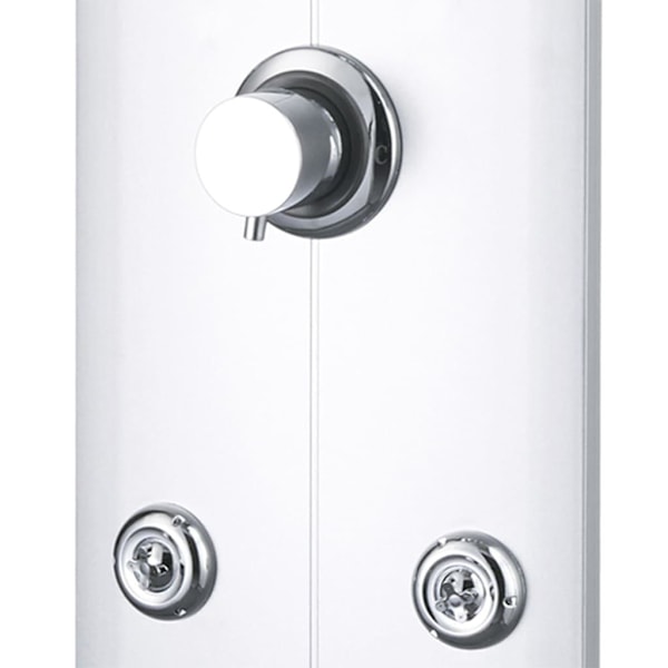 vidaXL Duschpanel 25x43x110 cm silver