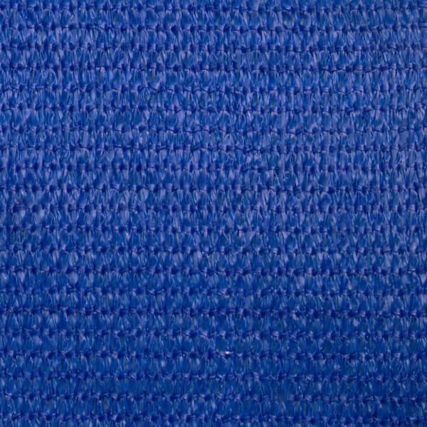 vidaXL Solsegel 160 g/m² rektangulär blå 2,5x5 m HDPE Blå
