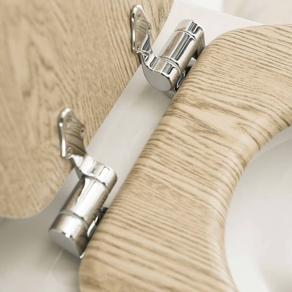 Tiger Toalettsits med mjuk stängning Scaffold MDF brun 252022546 Brun