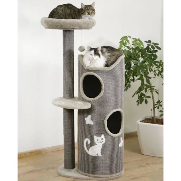 Kerbl Katt Klösträd Tiana 130cm grå grå