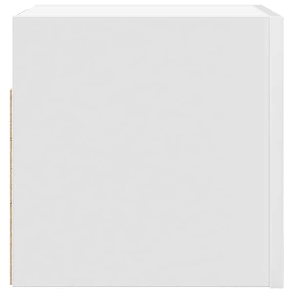 vidaXL Väggmonterade tv-skåp 2 st vit 30,5x30x30 cm Vit