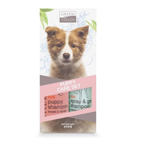 Greenfields Hundschampo och spray set 2x250 ml