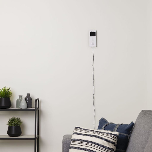 Smartwares Porttelefon med video för 4 lägenheter 20,5x8,6x2,1 c Vit