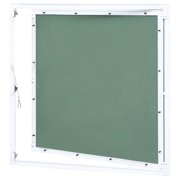 vidaXL Inspektionslucka med aluminiumram och gipsskiva 600x600 mm