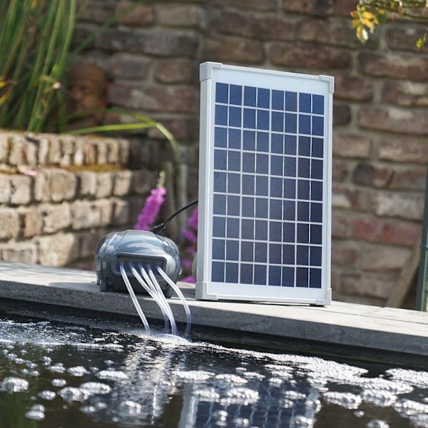 Ubbink Luftpump Air Solar 600 1351375 Grå