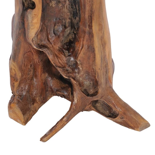 vidaXL Soffbord 40x40 cm massiv teak Brun