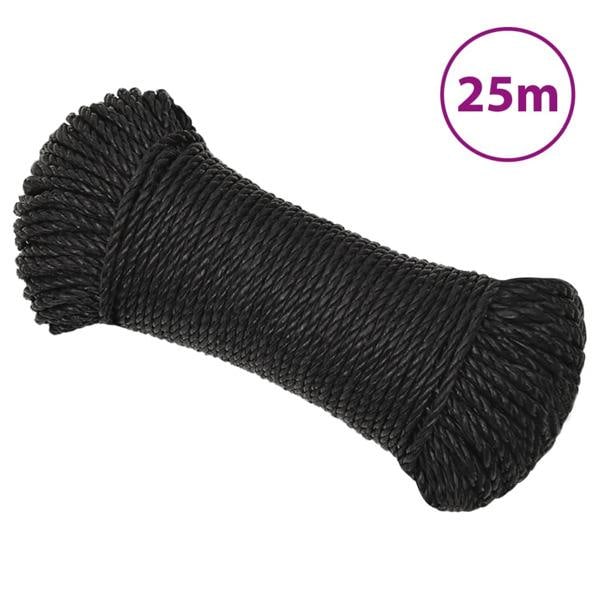 vidaXL Rep blå 8 mm 25 m polypropylen