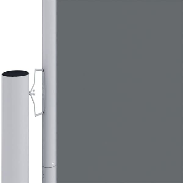 vidaXL Infällbar sidomarkis antracit 160x1000 cm Antracit