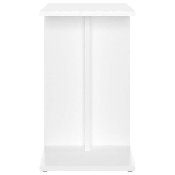vidaXL Sidobord vit 50x30x50 cm konstruerat trä Vit