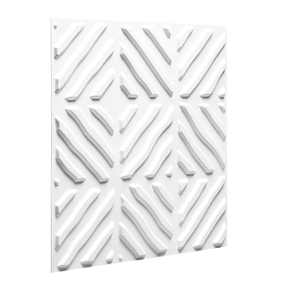 WallArt 3D Väggpaneler 24 st GA-WA32 noah Vit