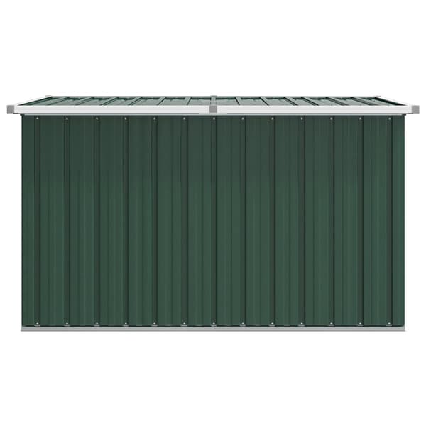 vidaXL Dynbox grön 149x99x93 cm Grön