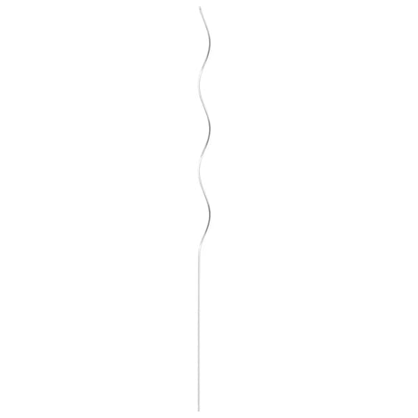 vidaXL Spiralformade växtstöd 20 st 110 cm galvaniserat stål Silver