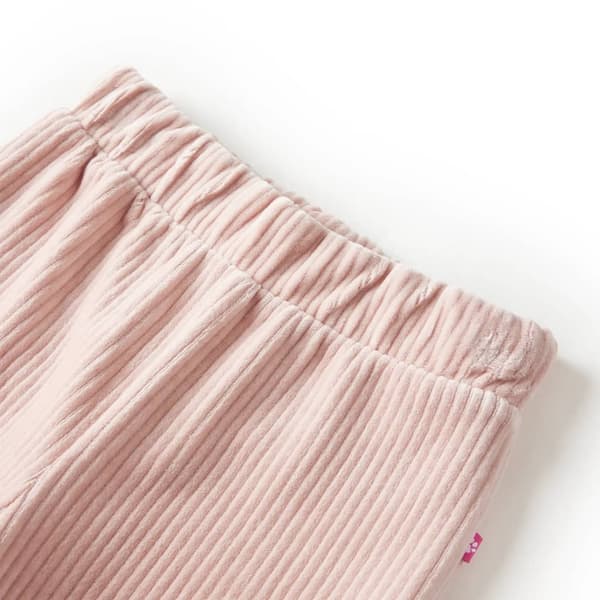 vidaXL Byxor för barn ljusrosa 128 Rosa