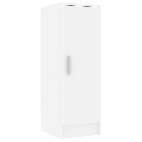 vidaXL Skoskåp 32 x 35 x 92 cm Vit Vit