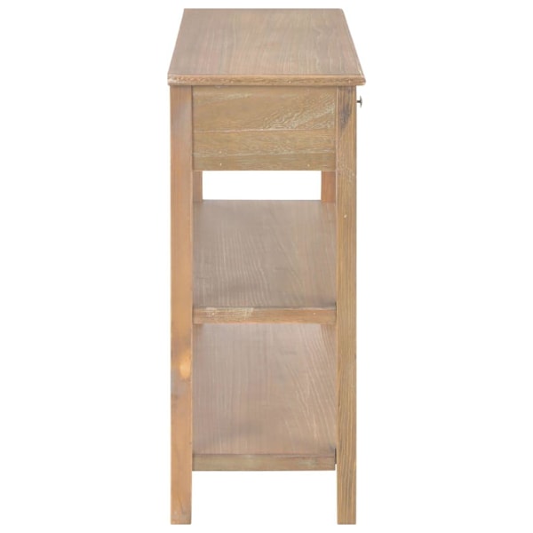 vidaXL Skänk 110x35x80 cm MDF Brun