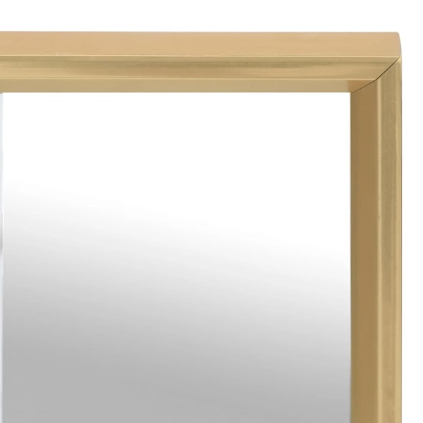 vidaXL Spegel 50x50 cm guld Guld