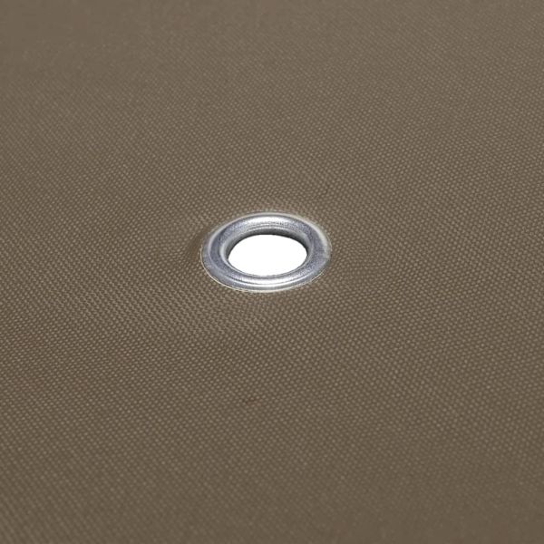 vidaXL Paviljongtak 310 g/m² 3x3 m taupe Taupe