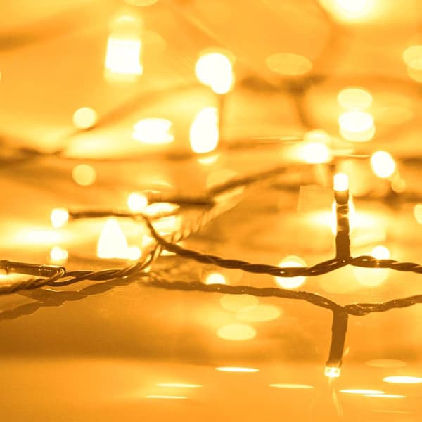 vidaXL Ljusnät för julgran 150 LED 150 cm Vit