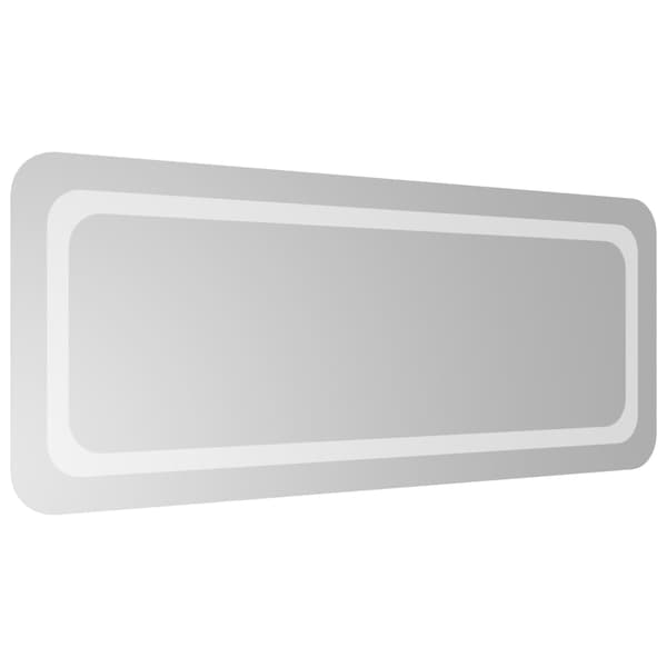 vidaXL Badrumsspegel LED 40x100 cm Transparent